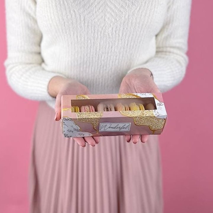 Коробка макаронс 5 шт. в Оренбурге