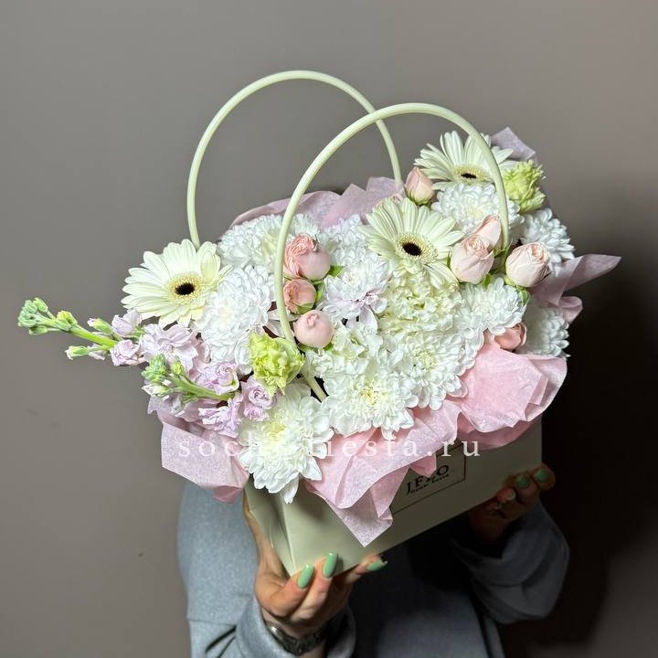 Сумочка "Белый рассвет" в Оренбурге