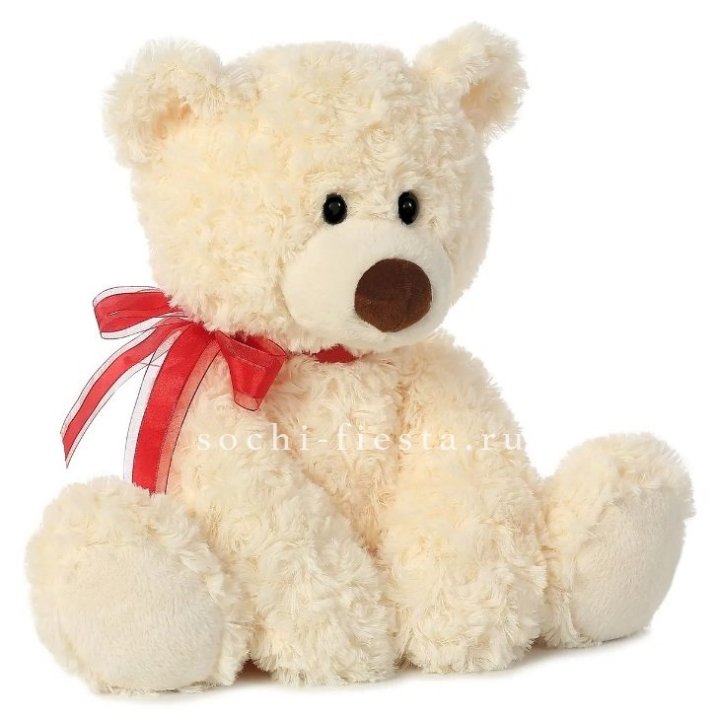 Белый плюшевый мишка  в Оренбурге