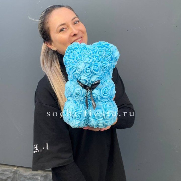 Игрушка медведь голубая в Оренбурге