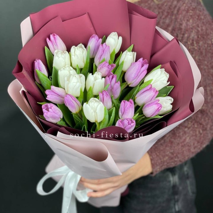 25 тюльпанов микс в Оренбурге