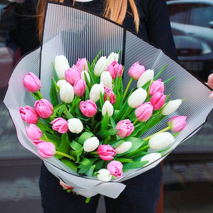 29 тюльпанов микс в Оренбурге