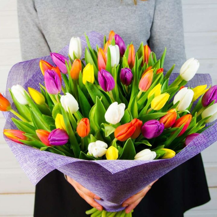 51 тюльпан "Рандом" №2 в Оренбурге